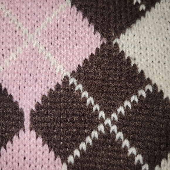 Full Tilt Argyle Tube Top - Picture 3 of 5